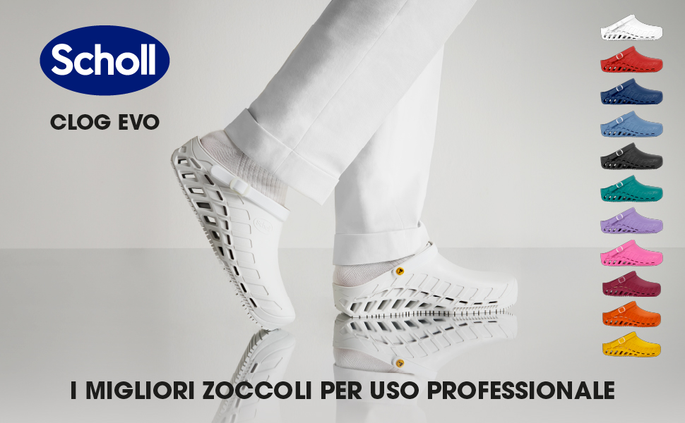 Scholl Clog Evo - Zoccoli Professionali