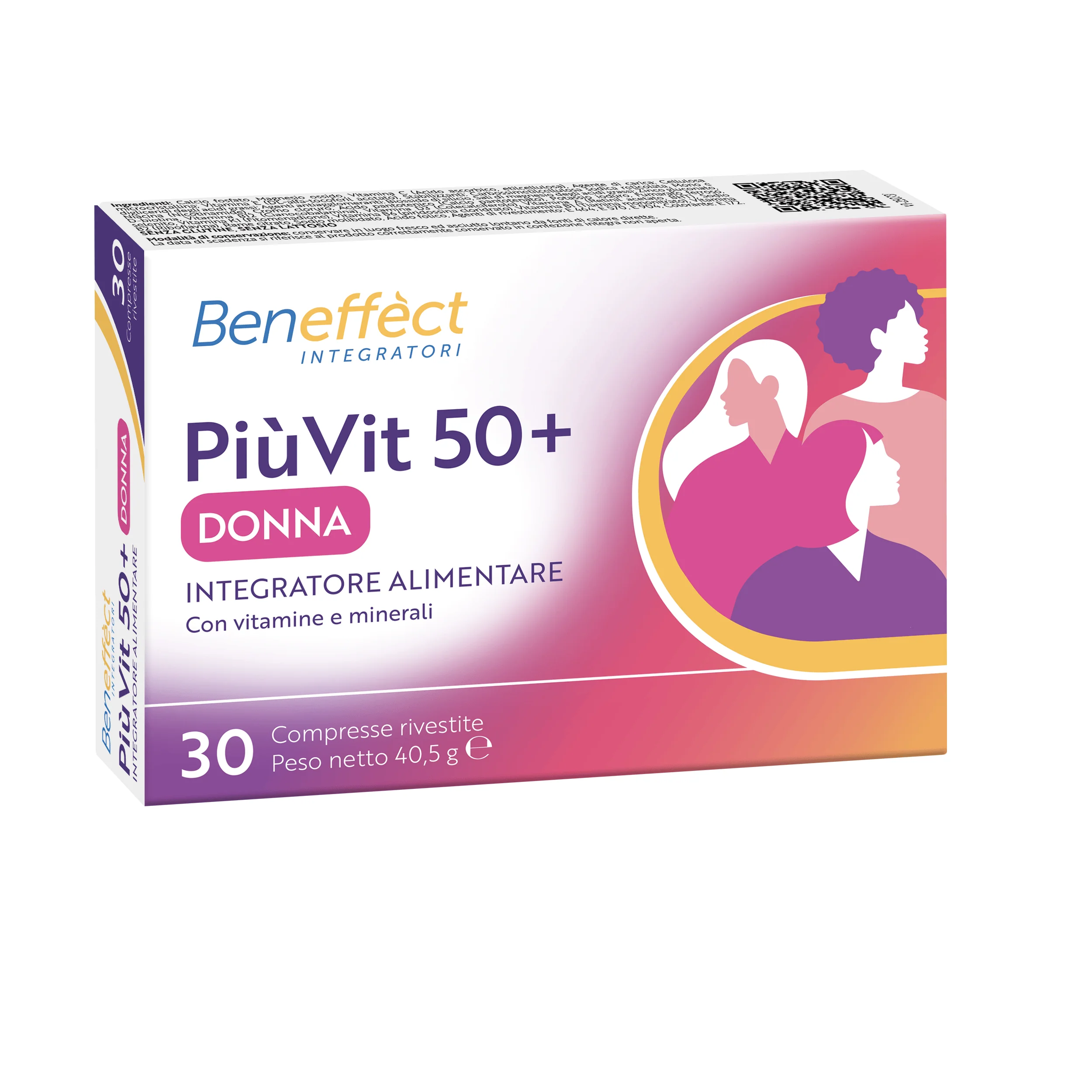 BENEFFECT PIUVIT 50+ DONNA 30 COMPRESSE