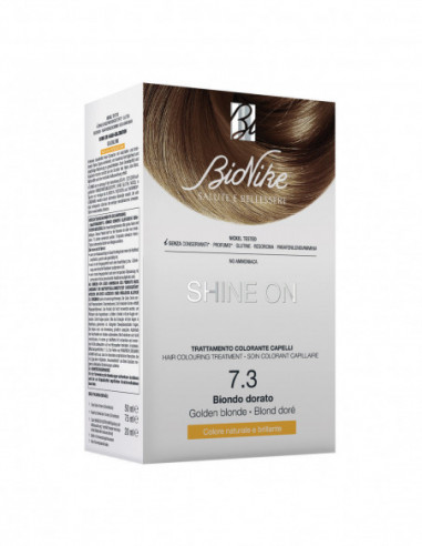 BioNike Shine On - Trattamento Colorante Capelli 7.3 Biondo Dorato