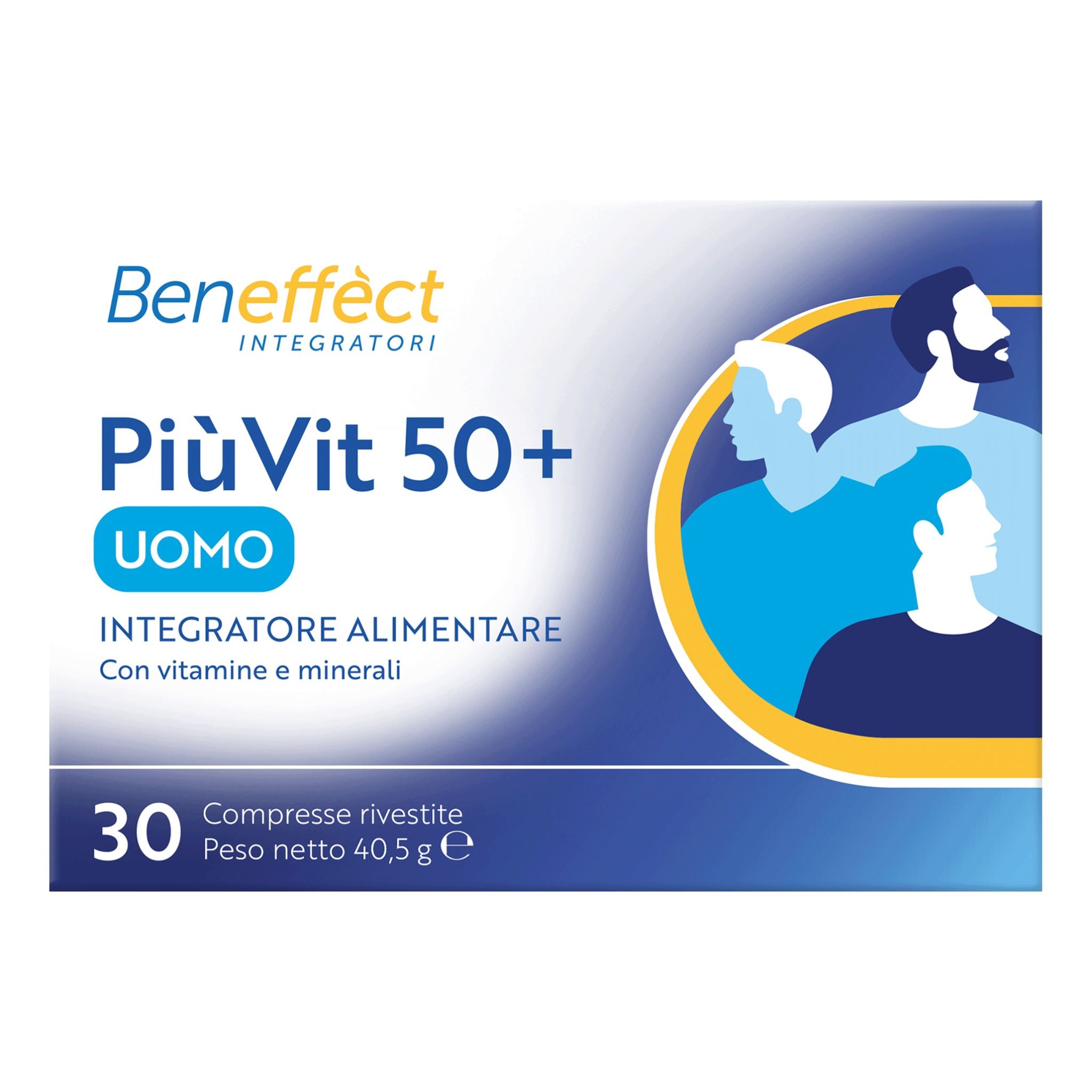 BENEFFECT PIUVIT 50+ UOMO 30 COMPRESSE