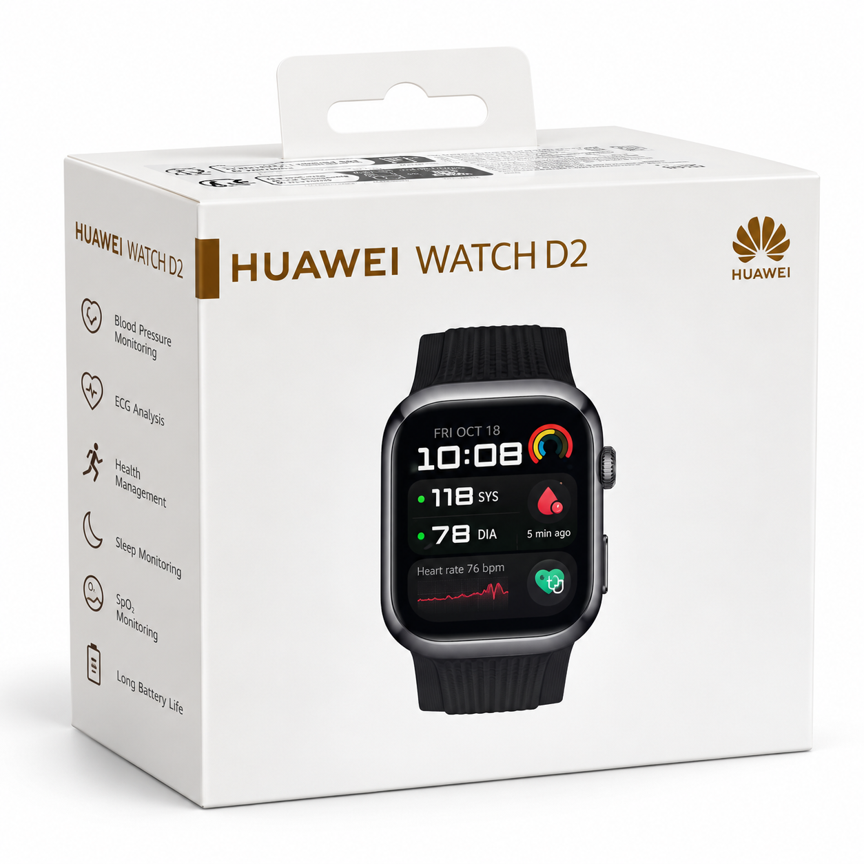 HUAWEI WATCH D2 MONITORAGGIO PRESSIONE ARTERIOSA