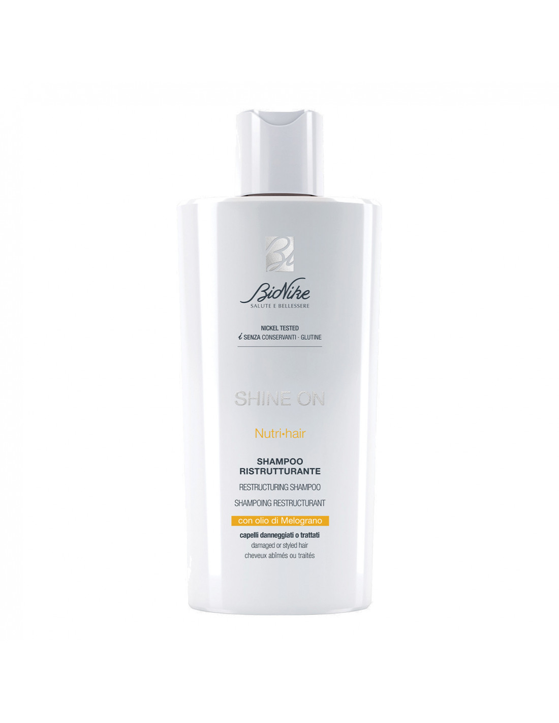 BioNike Shine On - Nutri Hair Shampoo Ristrutturante, 200ml