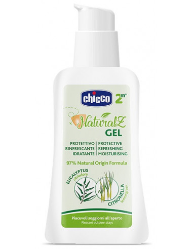 Chicco Natural Z - Gel Protettivo e Rinfrescante 2m+, 60ml