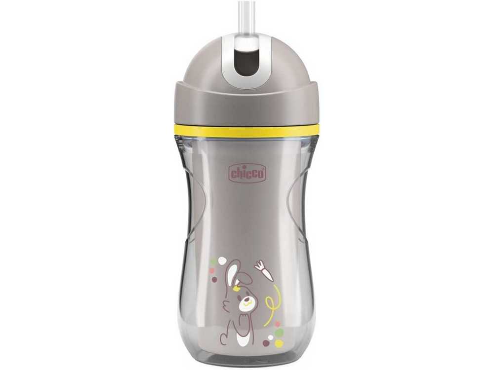 Chicco Sport Cup Tazza Sport 14m+ colore Grigio, 266ml
