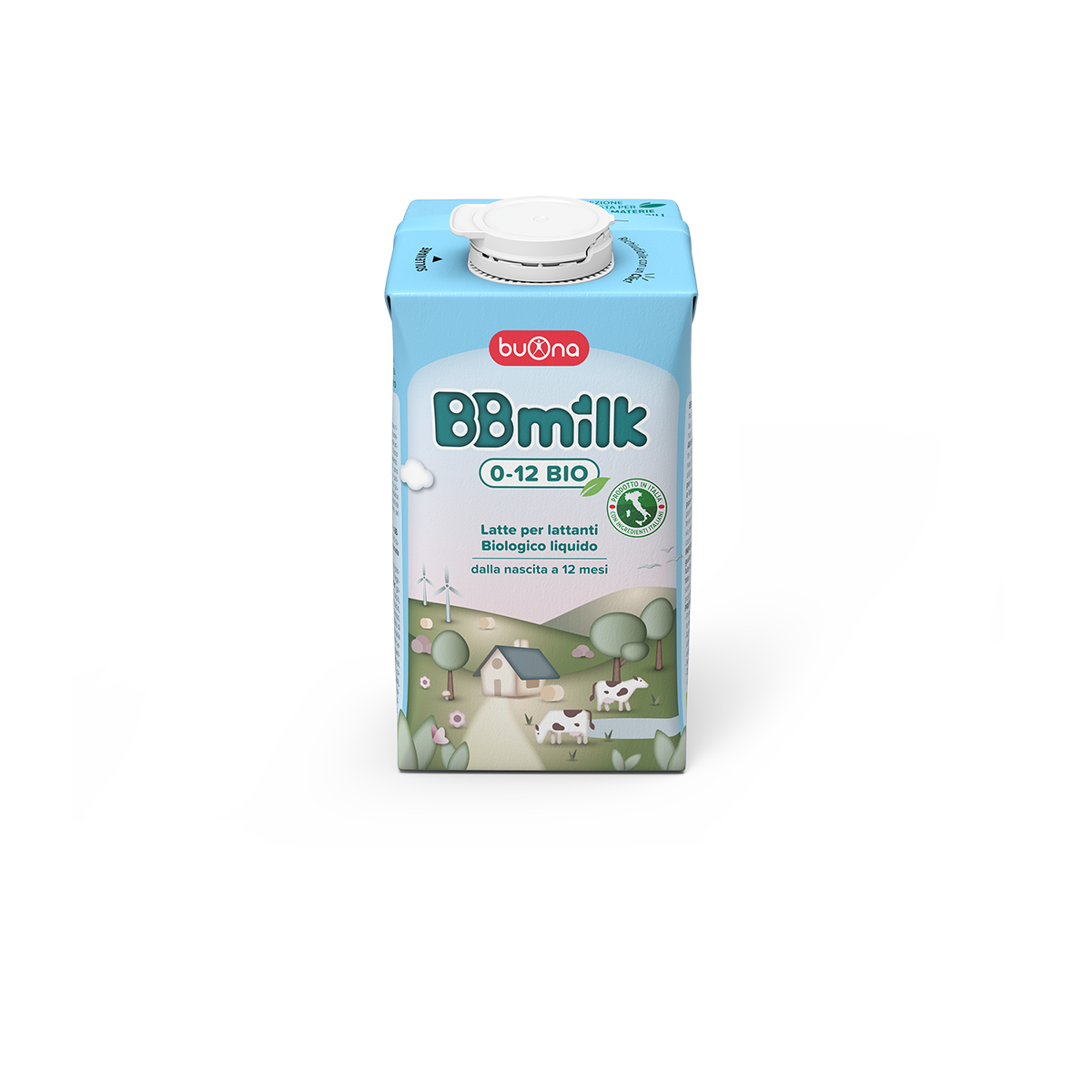 Buona BBmilk Latte per Lattanti 0-12 Mesi, 500ml