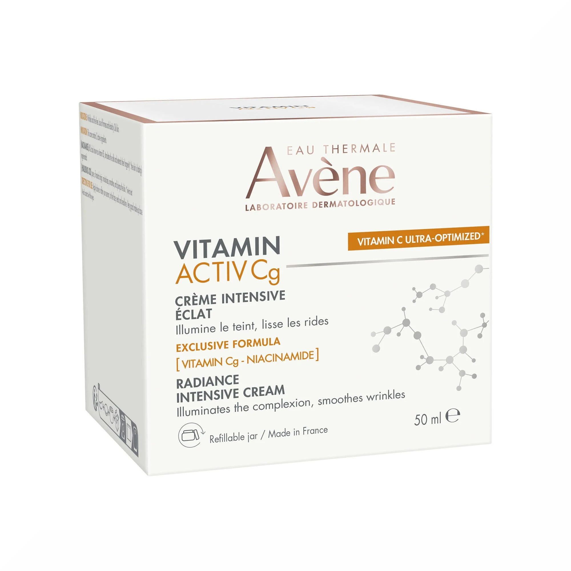 Eau Thermale Avène Vitamin Activ Cg Crema Intensiva Illuminante Anti-Etè, 50ml