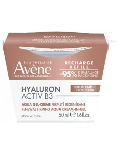 Eau Thermale Avène Hyaluron Activ B3 - Aqua Gel-Crema Rigenerazione Cellulare Refill, 50ml