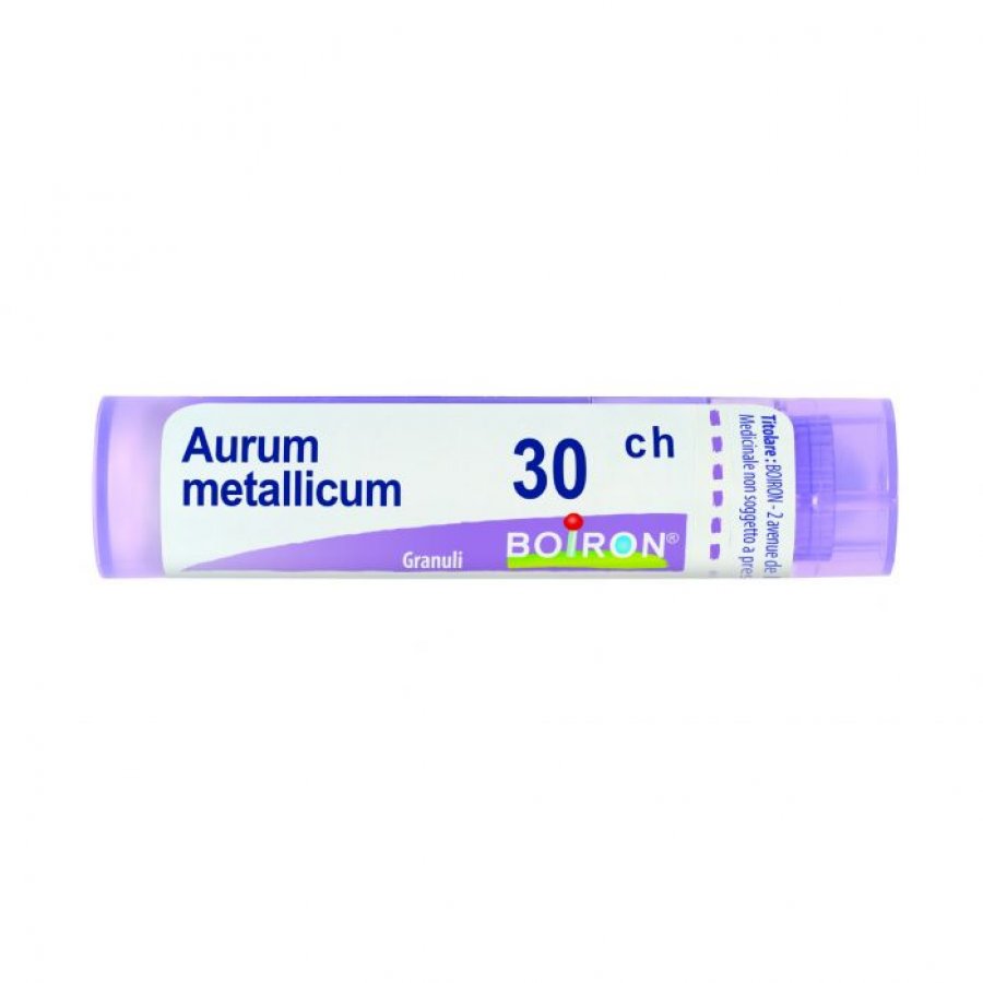 Boiron Aurum Metallicum 30CH Granuli Omeopatici, 4g