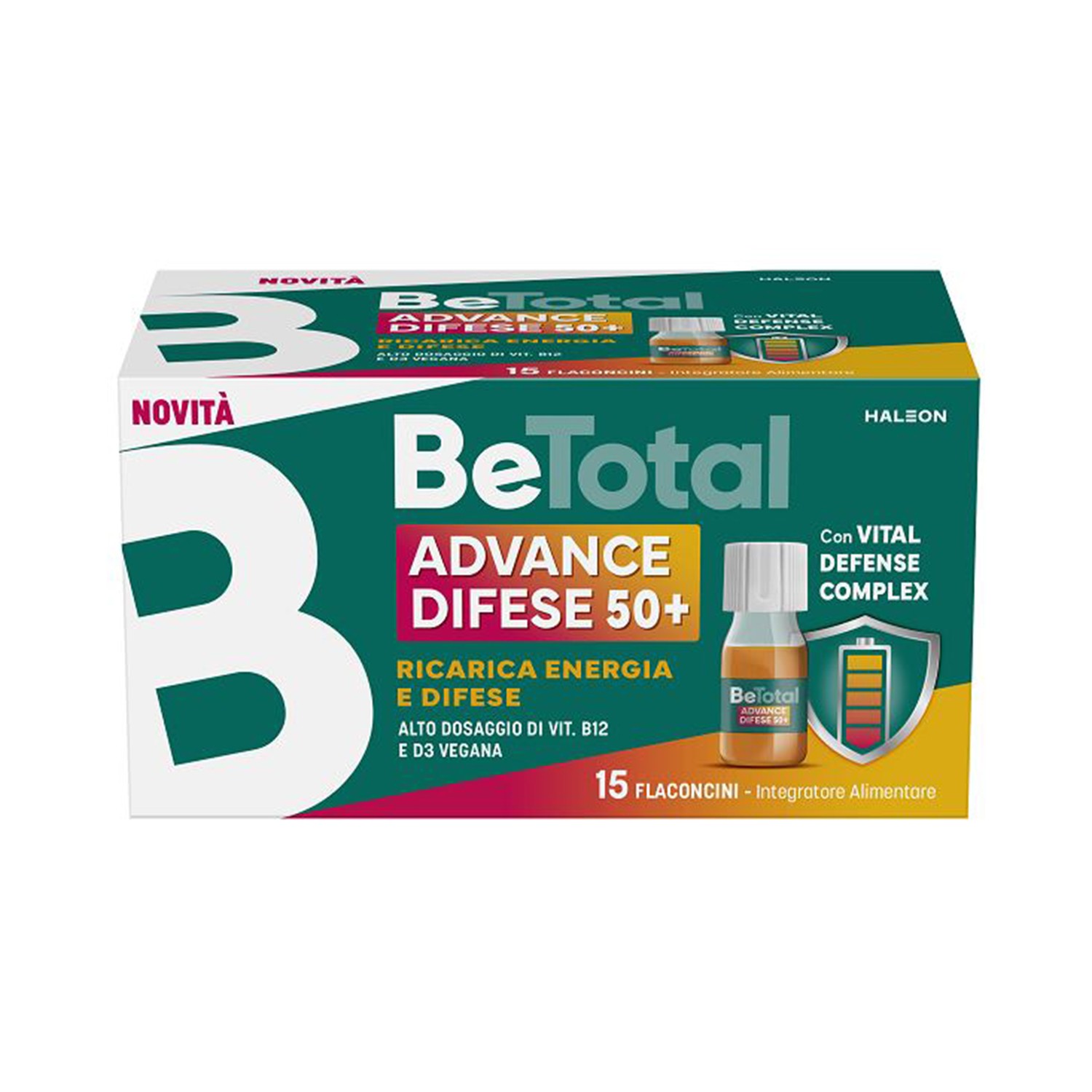 BeTotal Advance Difese 50+ 15 Flaconcini