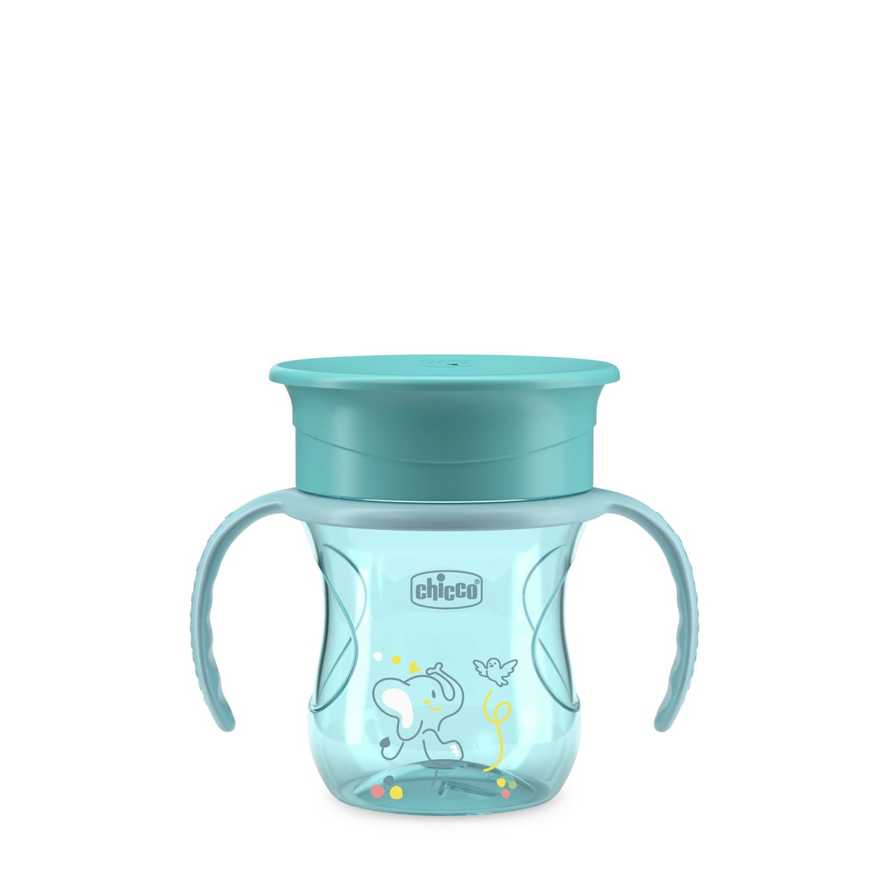 Chicco Perfect Cup Tazza 12m+ Colore Azzurro, 200ml